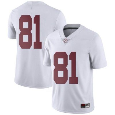 Youth Alabama Crimson Tide #81 Cameron Latu White Limited NCAA College Football Jersey 2403OXJS4